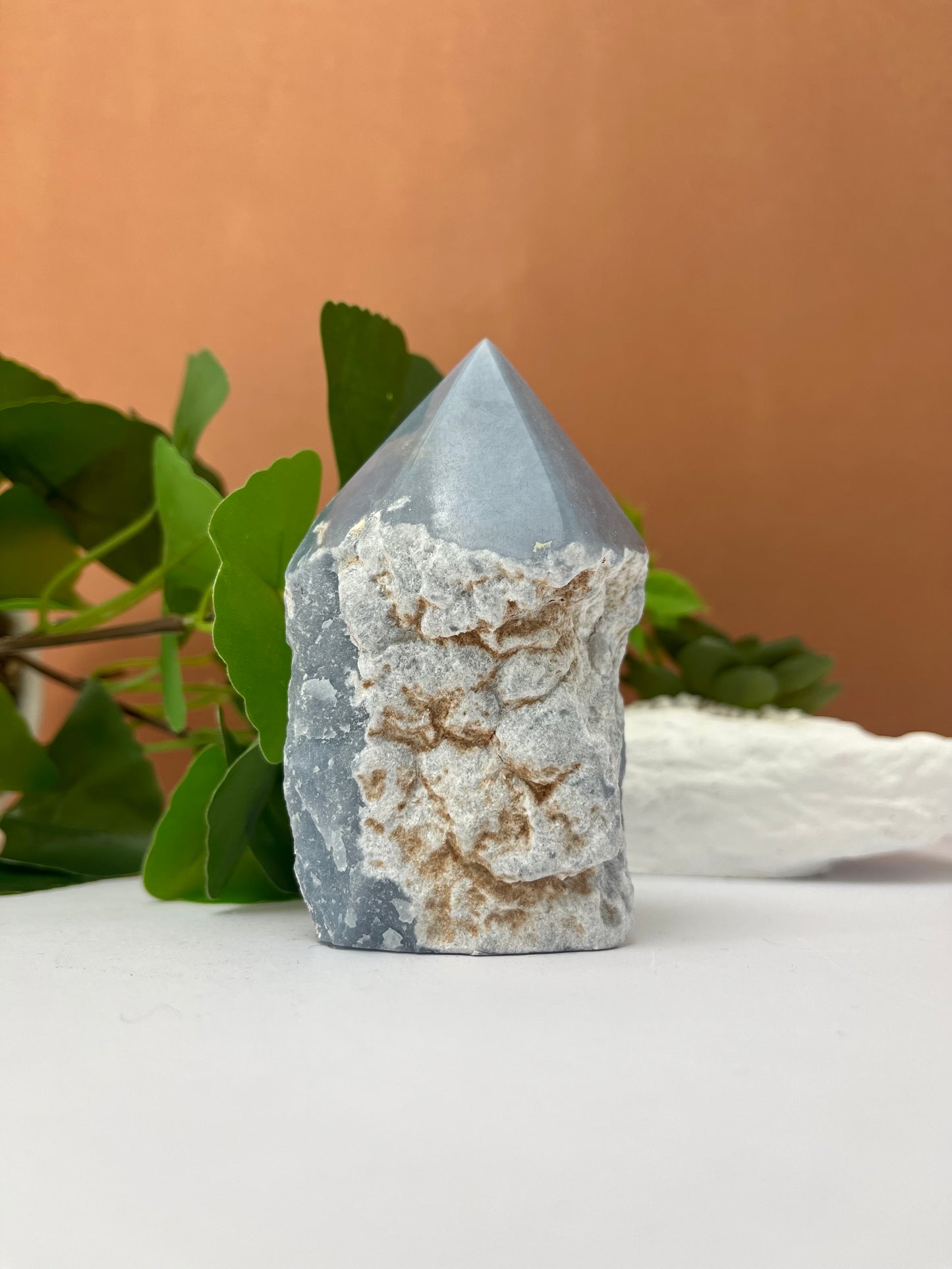 Angelite Top Polished Point