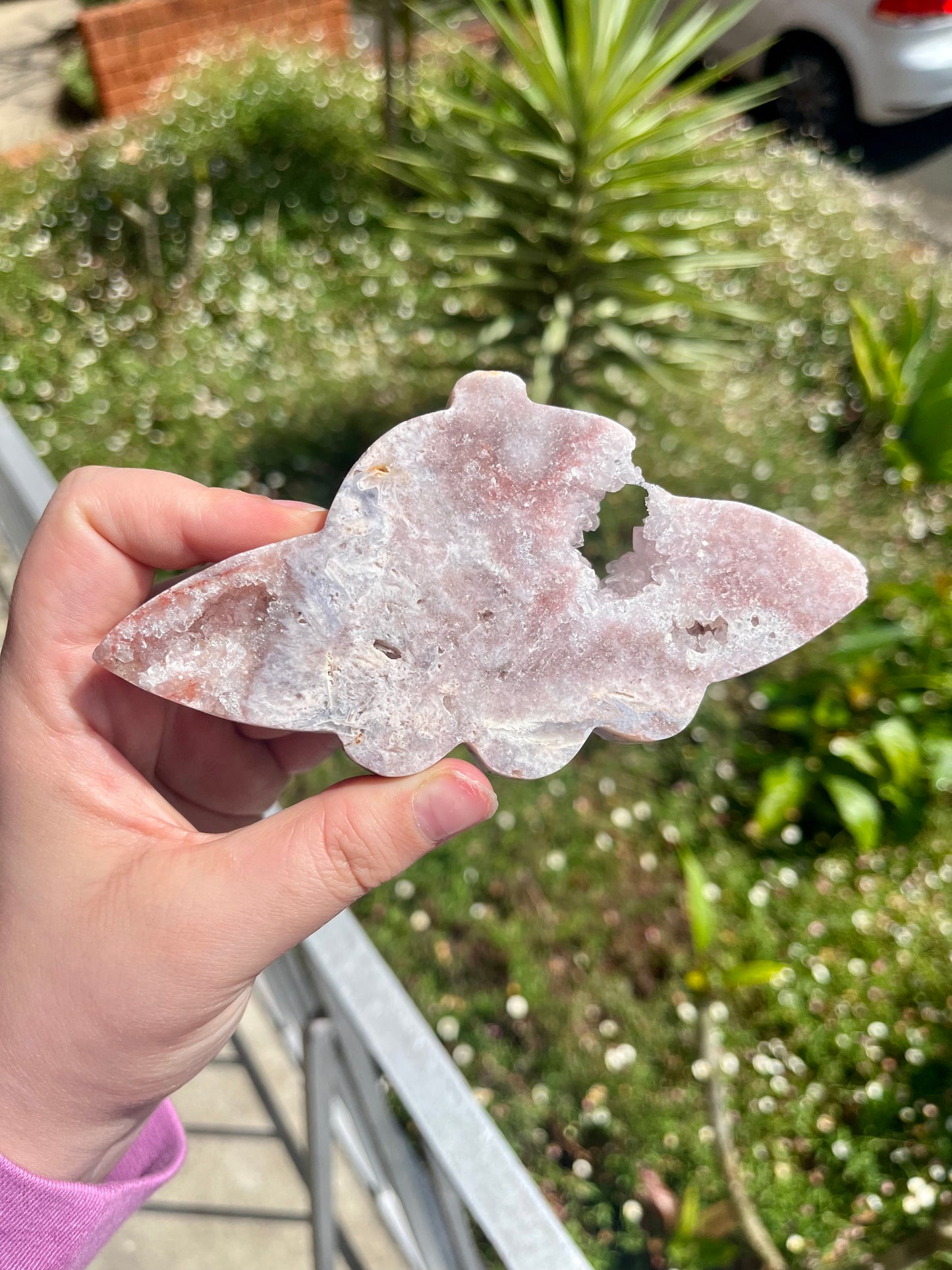 Pink Amethyst Spaceship