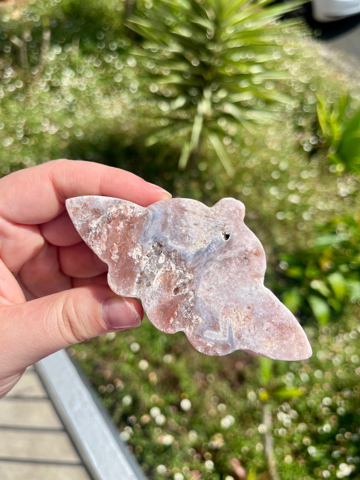 Pink Amethyst Spaceship