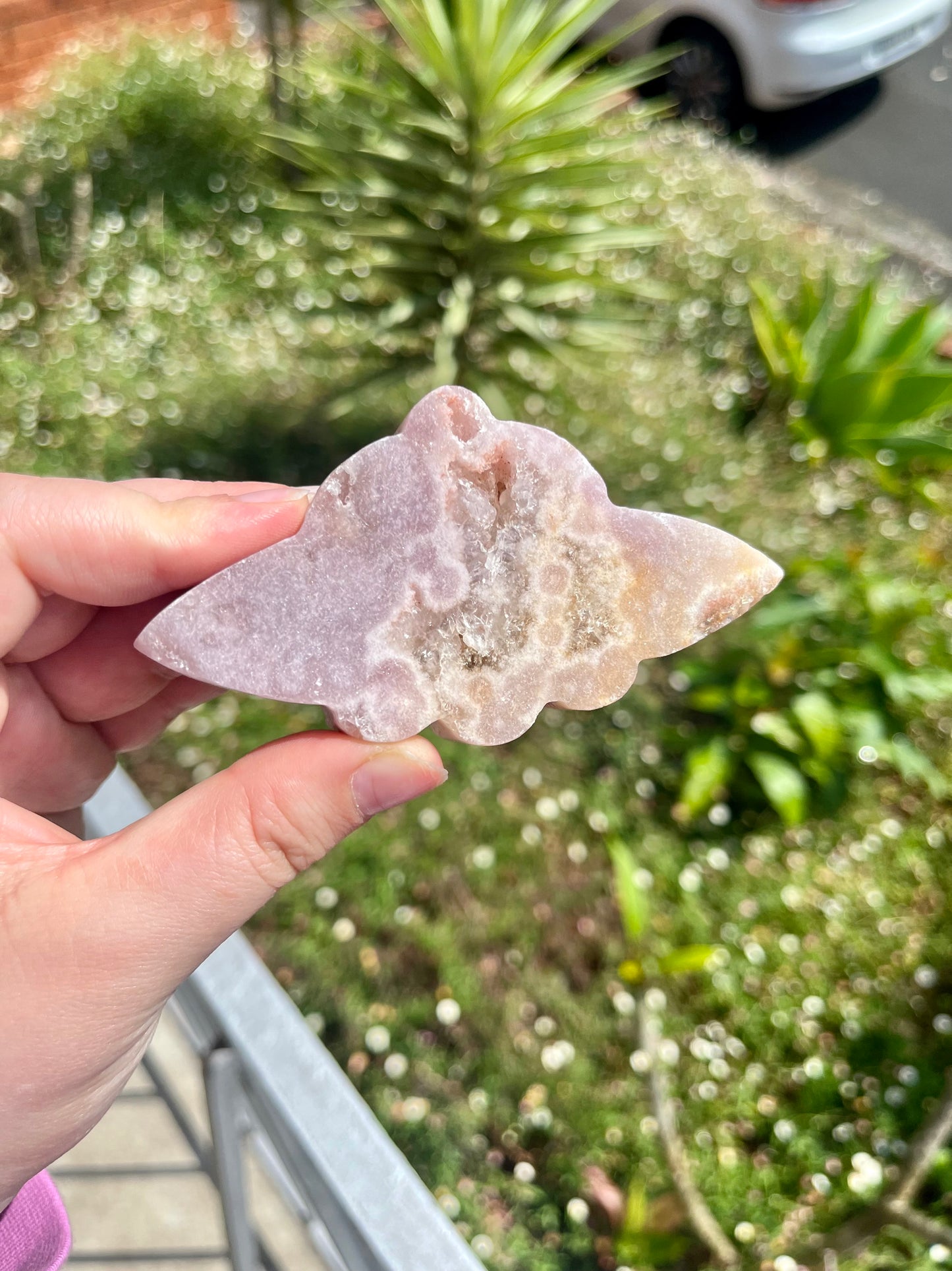 Pink Amethyst Spaceship
