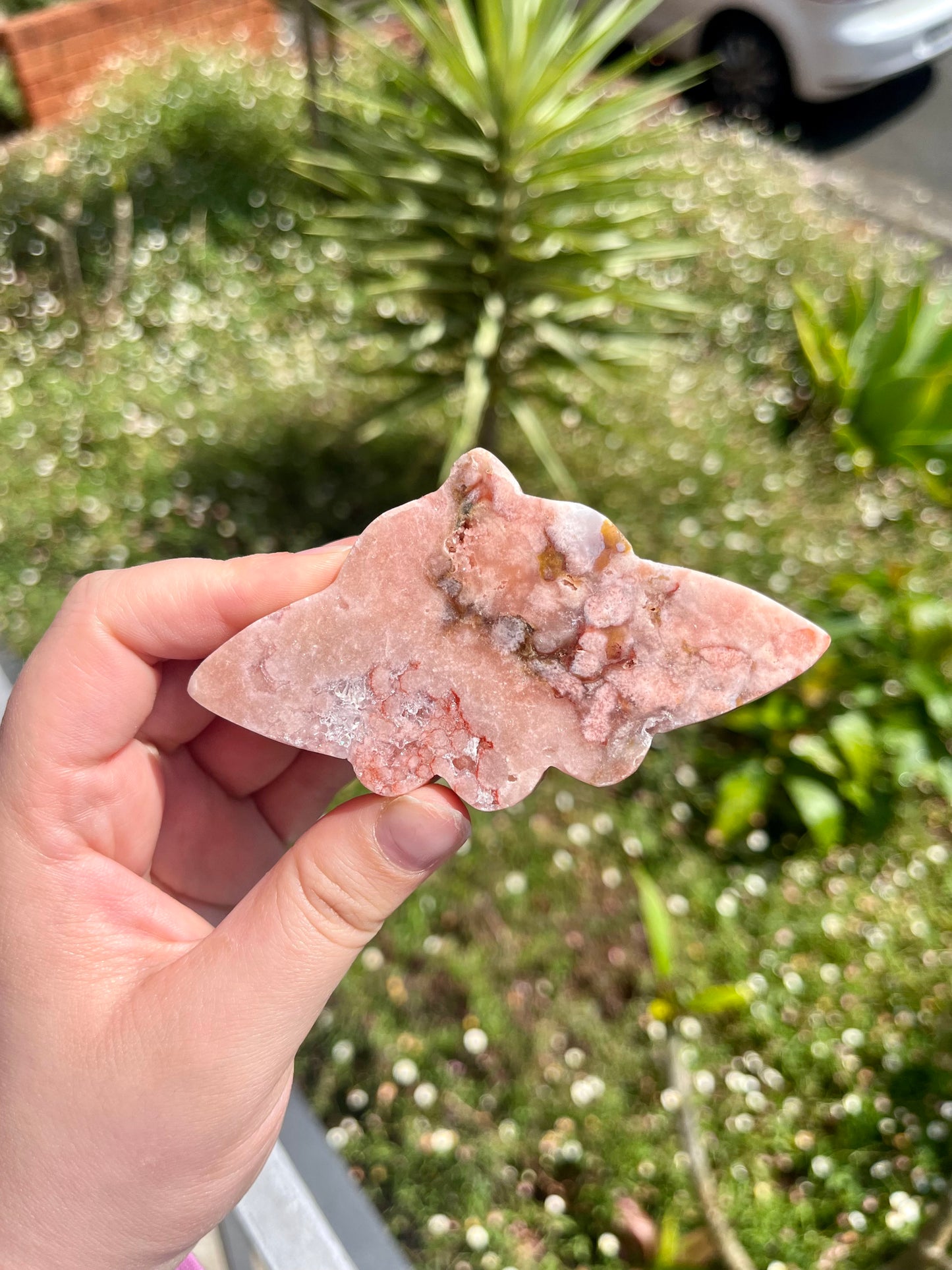 Pink Amethyst Spaceship