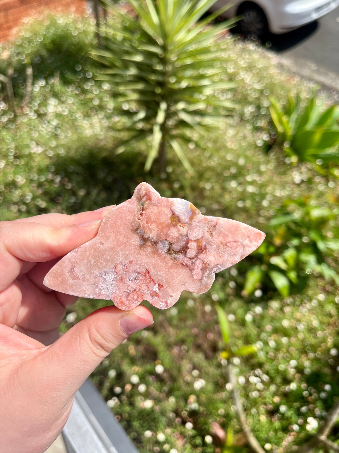 Pink Amethyst Spaceship