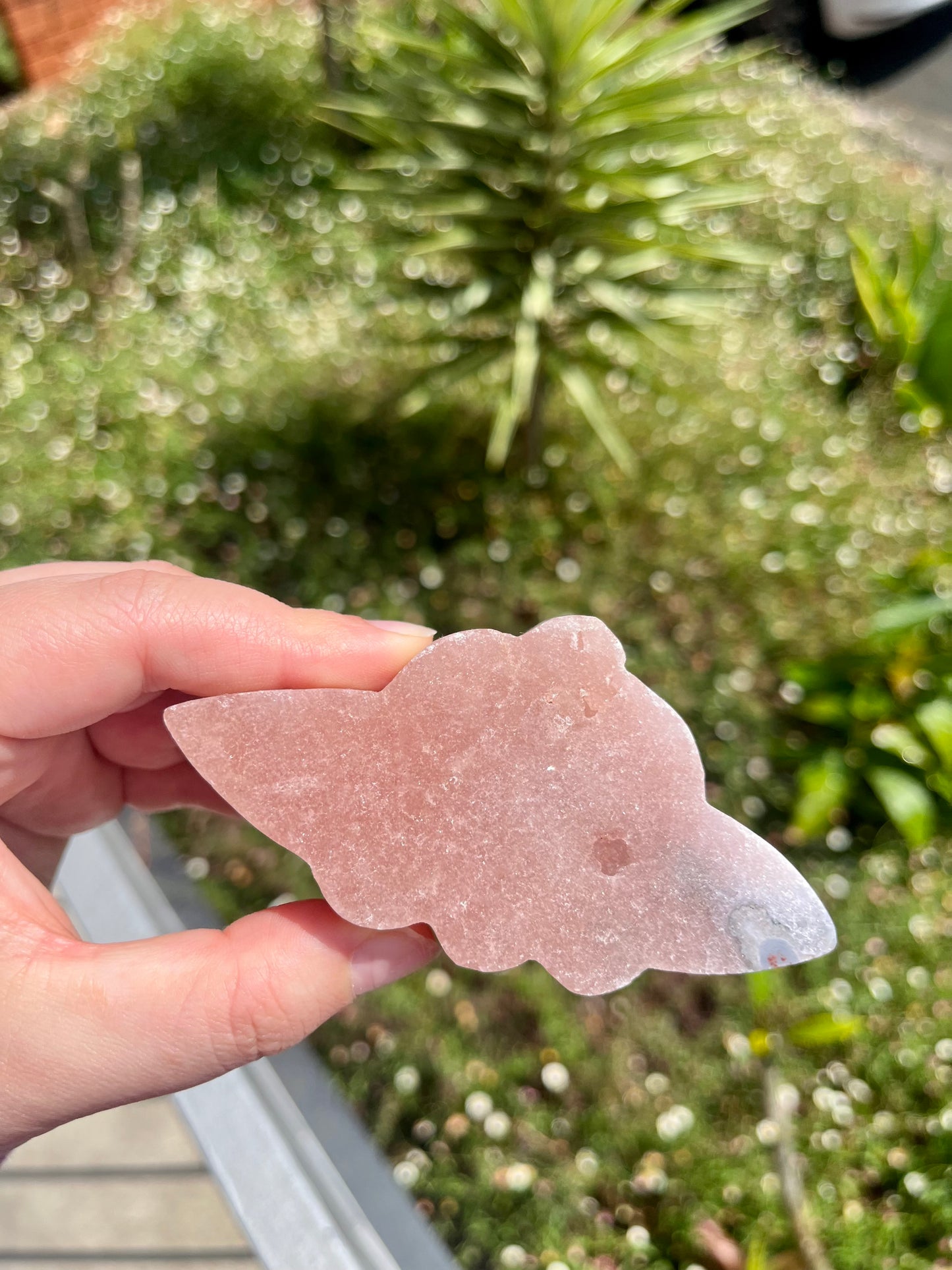 Pink Amethyst Spaceship