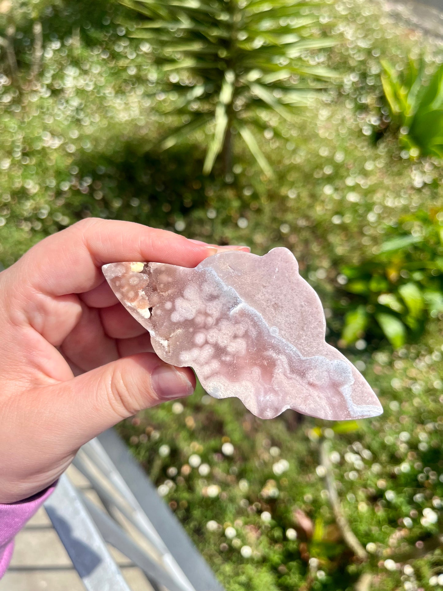 Pink Amethyst Spaceship