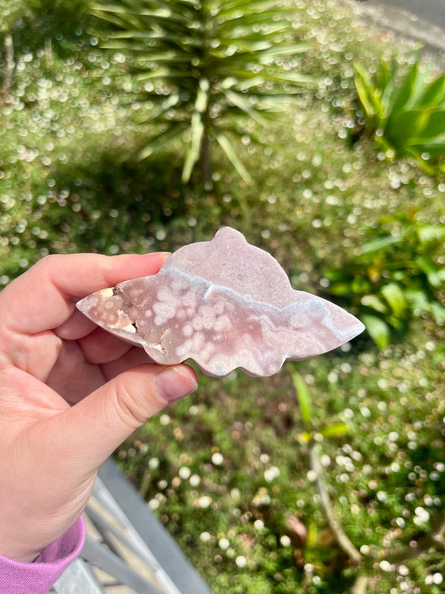 Pink Amethyst Spaceship