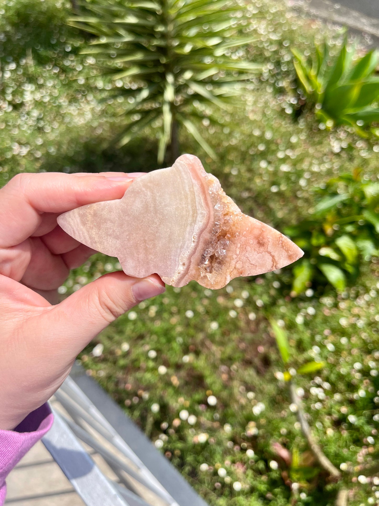 Pink Amethyst Spaceship