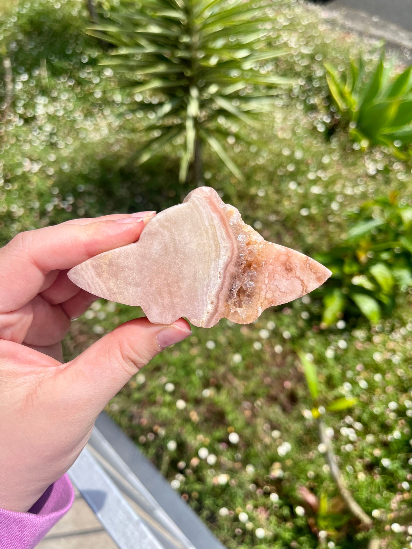 Pink Amethyst Spaceship