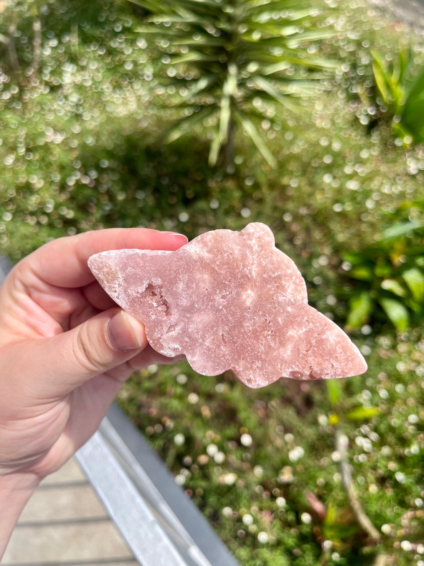 Pink Amethyst Spaceship