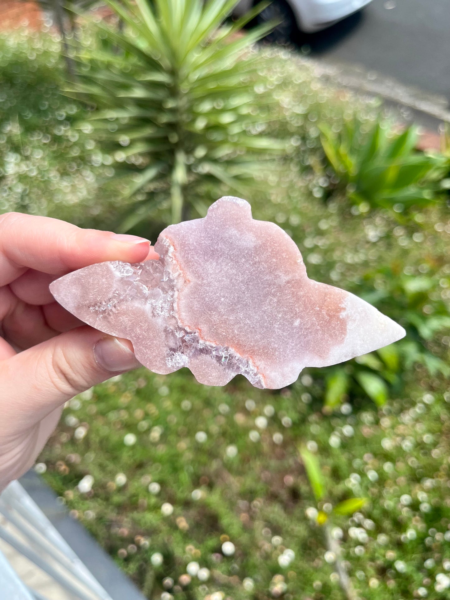 Pink Amethyst Spaceship