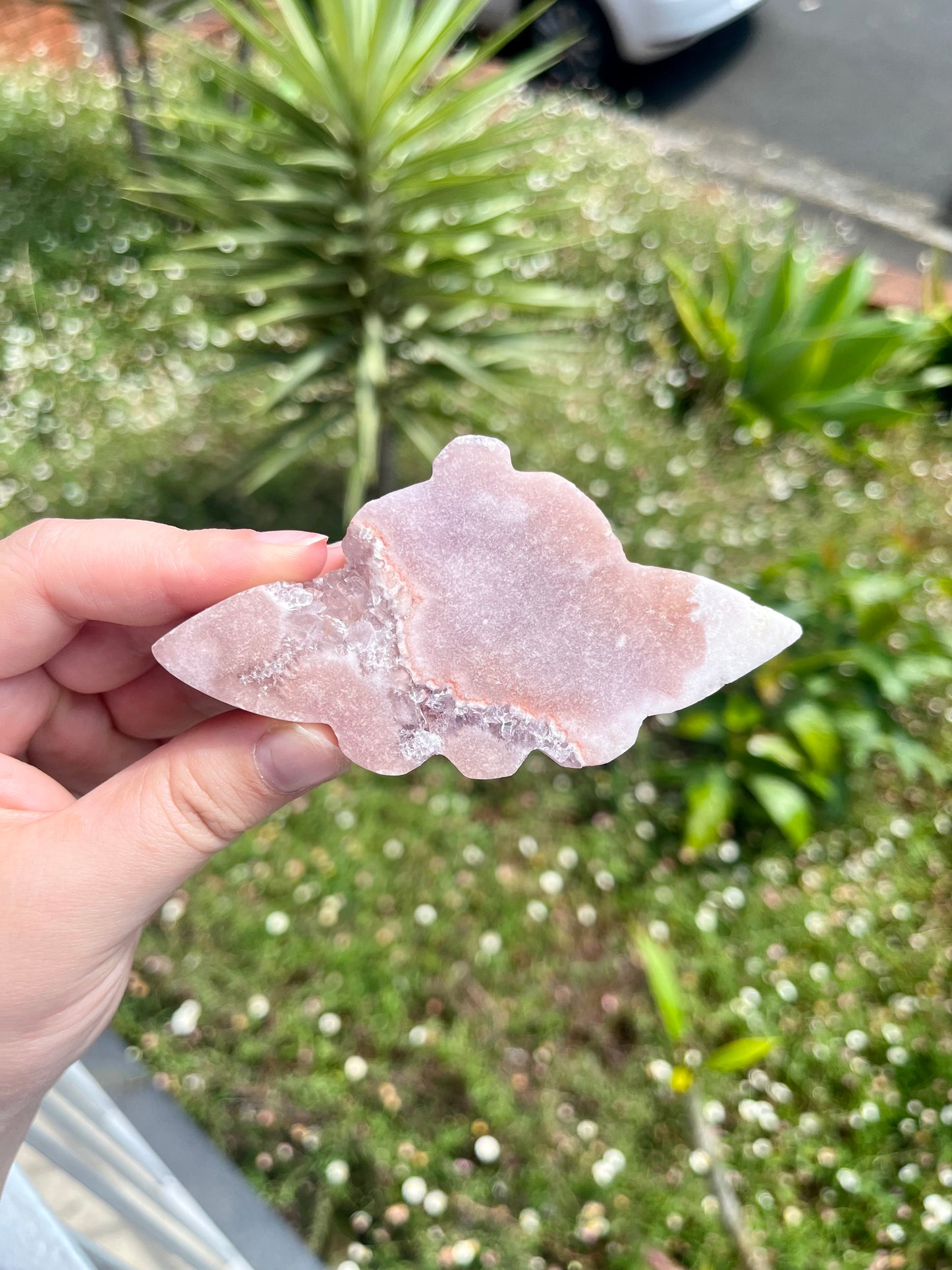 Pink Amethyst Spaceship