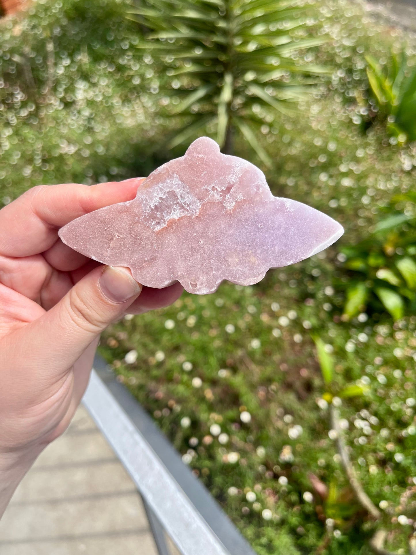 Pink Amethyst Spaceship