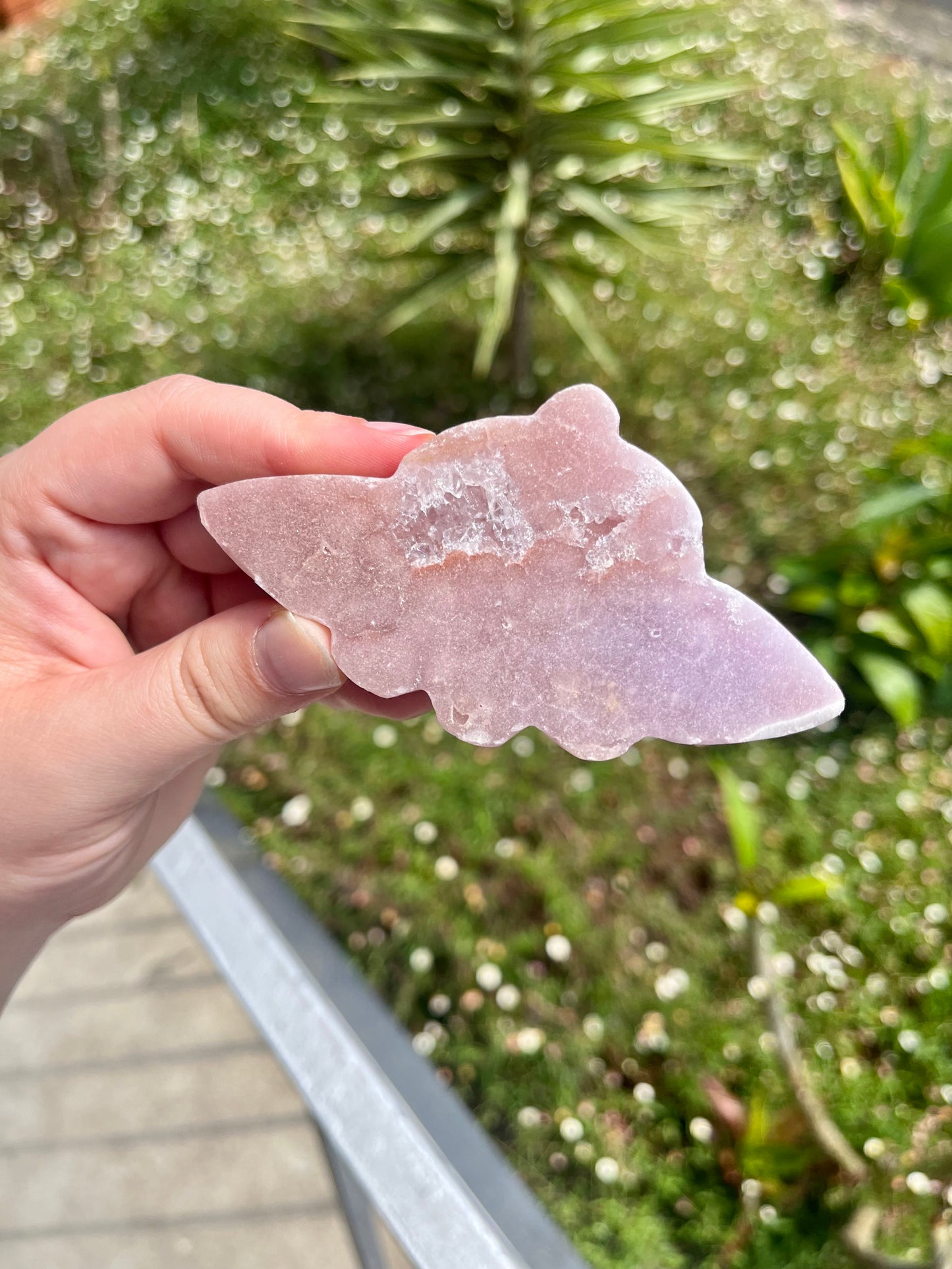 Pink Amethyst Spaceship