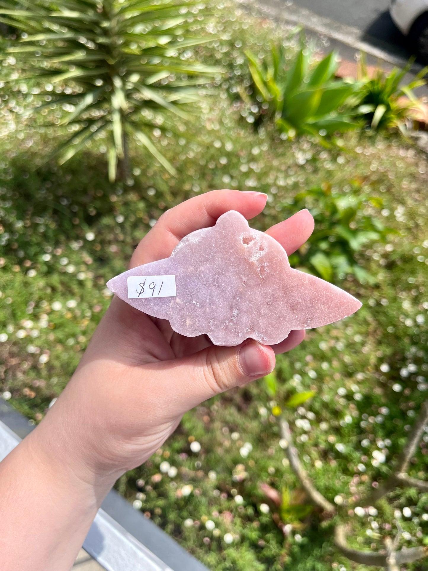 Pink Amethyst Spaceship