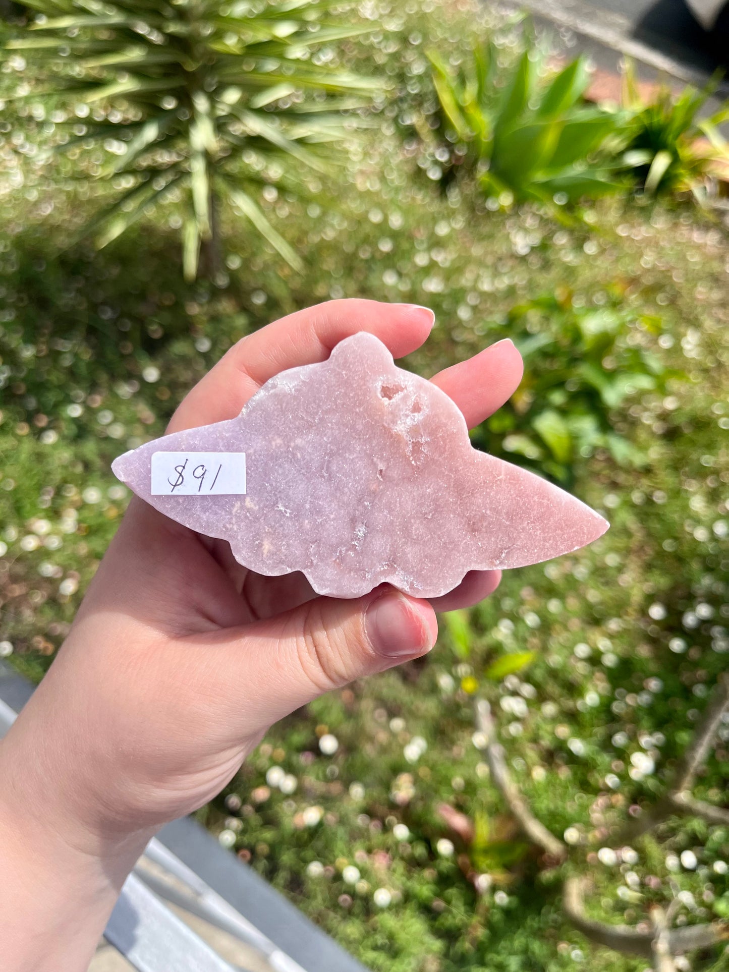 Pink Amethyst Spaceship