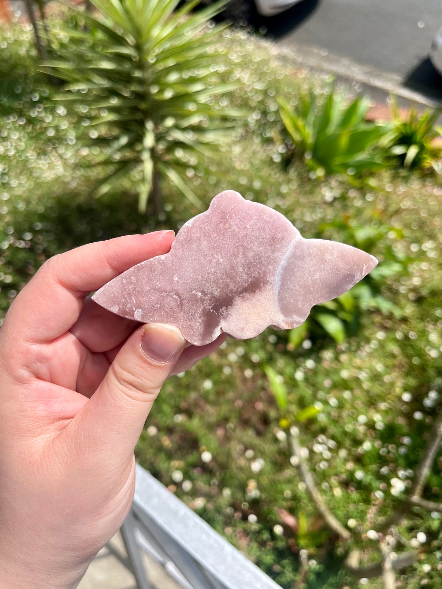 Pink Amethyst Spaceship