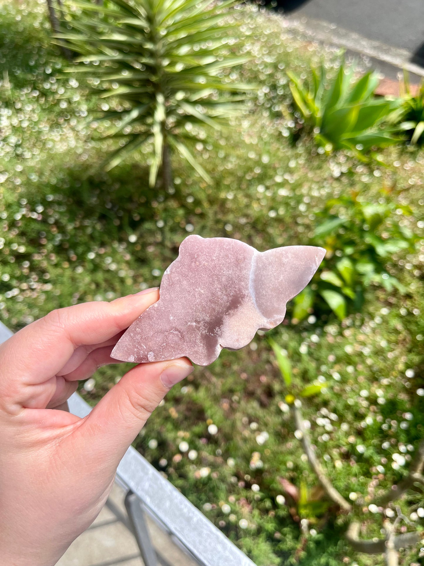 Pink Amethyst Spaceship