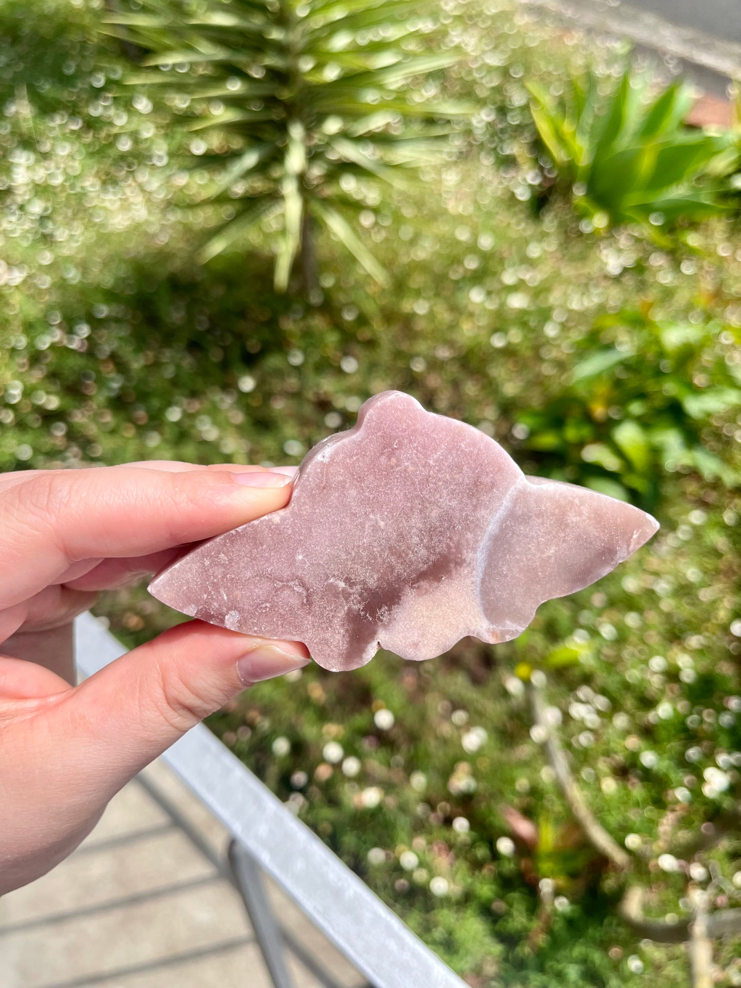 Pink Amethyst Spaceship
