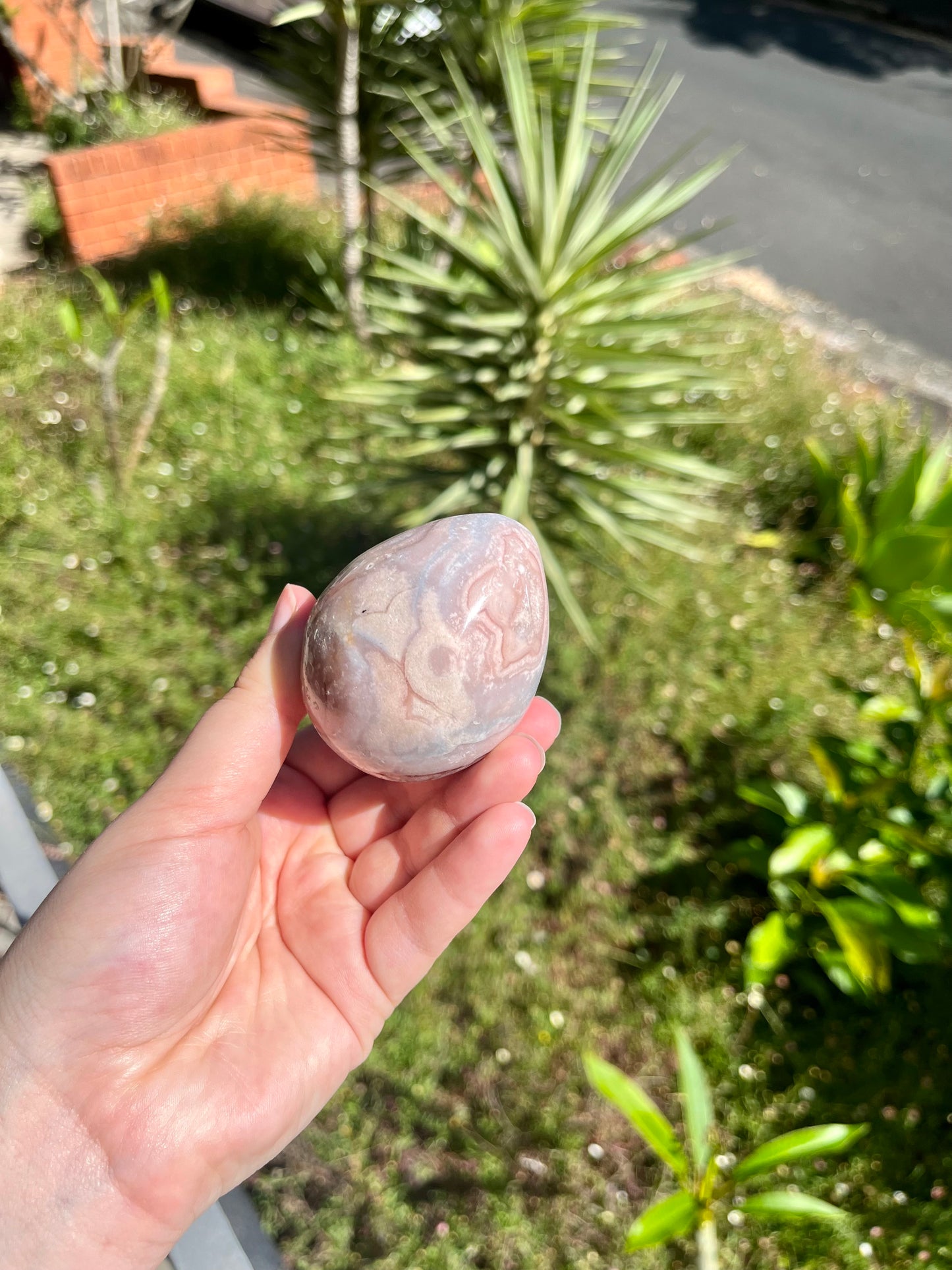 Pink Amethyst Eggs