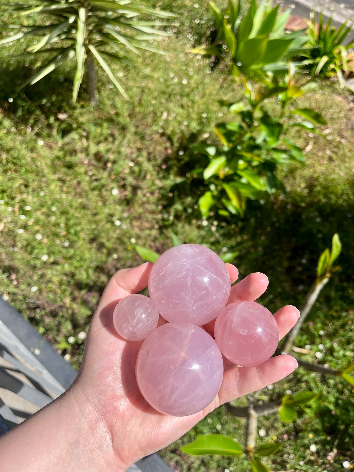 Rose Quartz Sphere