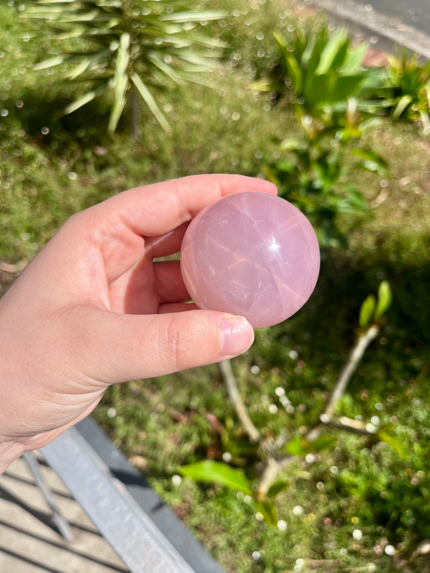 Rose Quartz Sphere