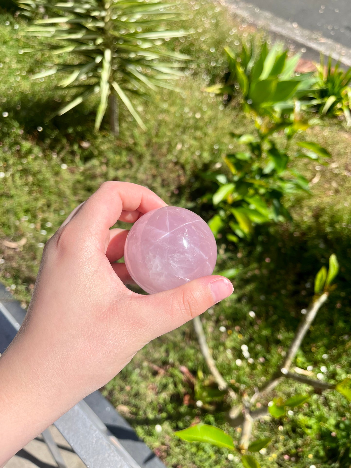 Rose Quartz Sphere