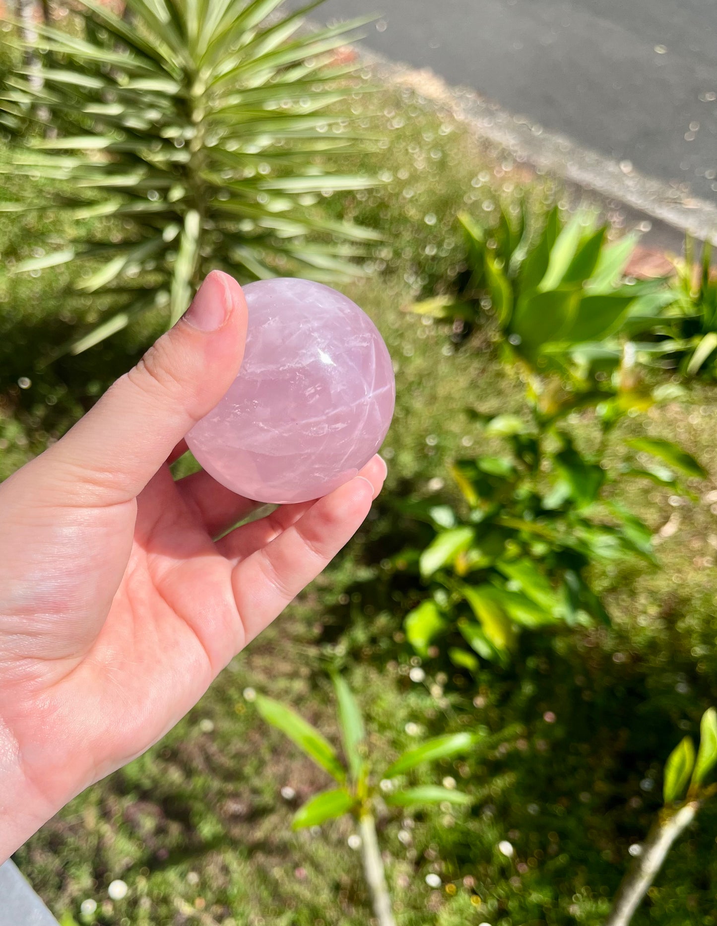 Rose Quartz Sphere