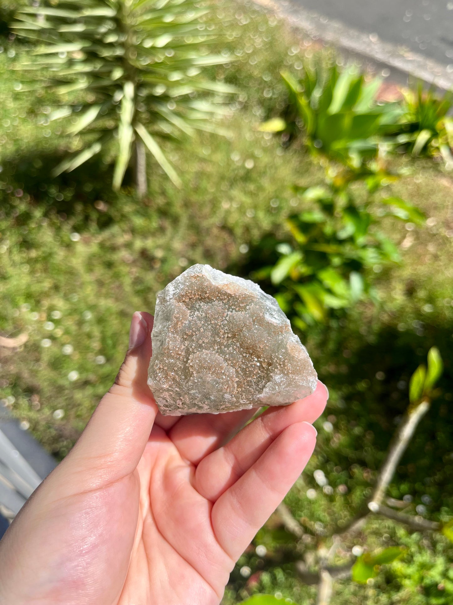 Rainbow Amethyst Cut Base