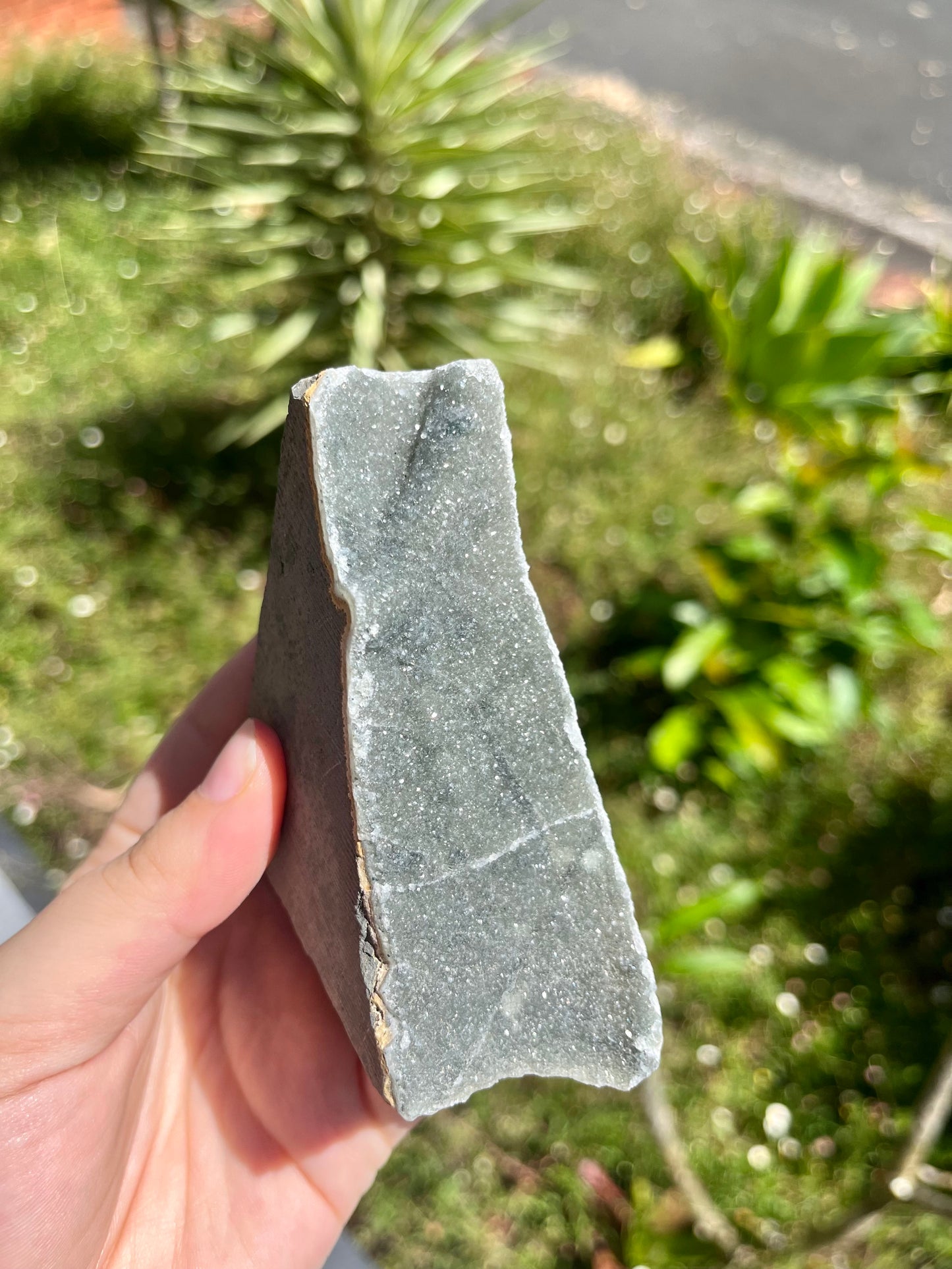 Rainbow Amethyst Cut Base