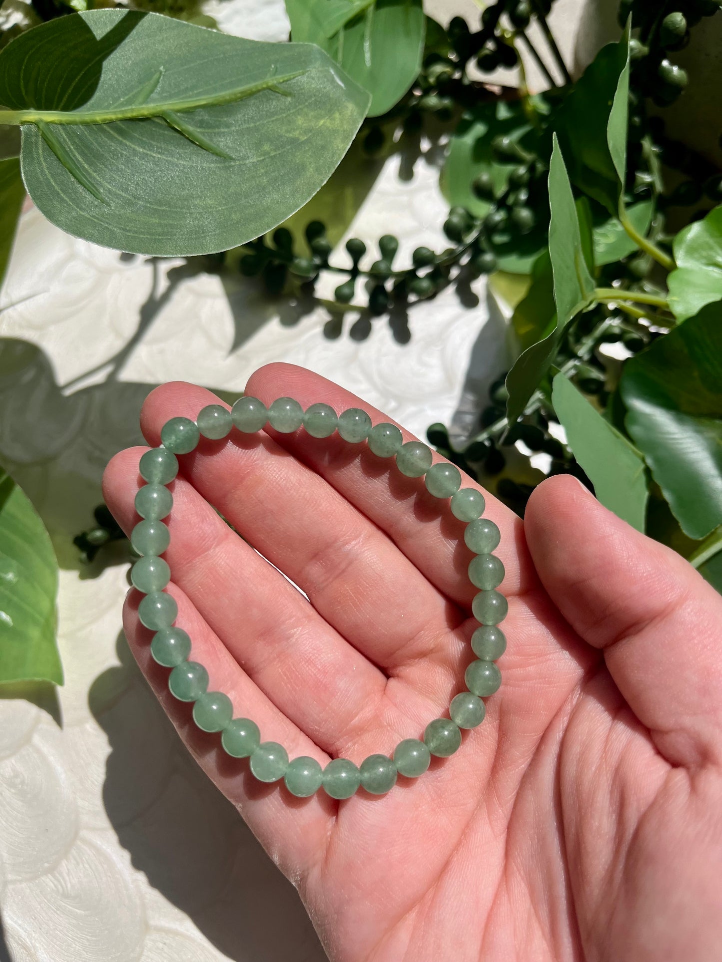 Green Aventurine Beaded Bracelet