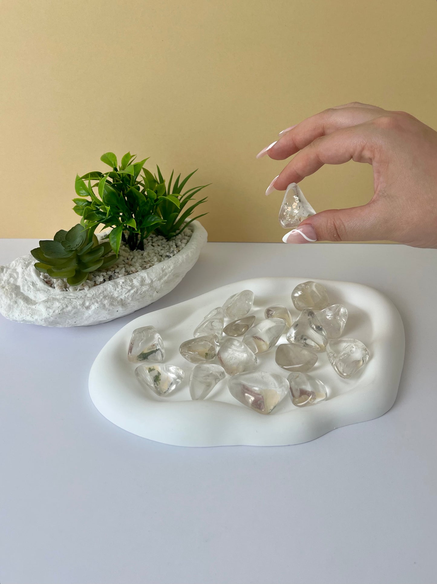 Clear Quartz Tumble