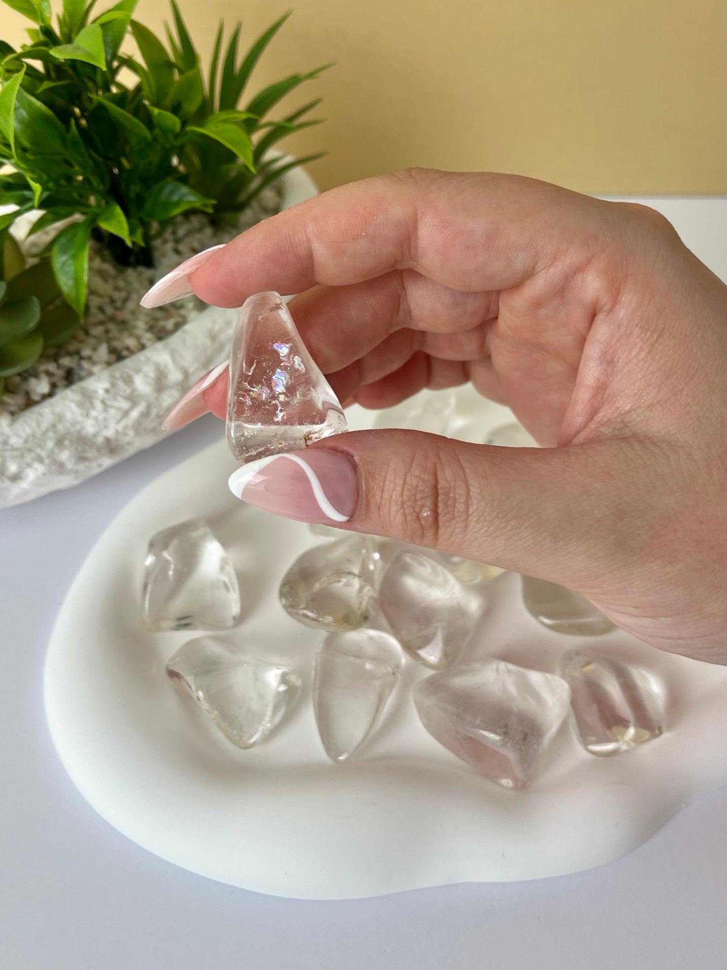 Clear Quartz Tumble
