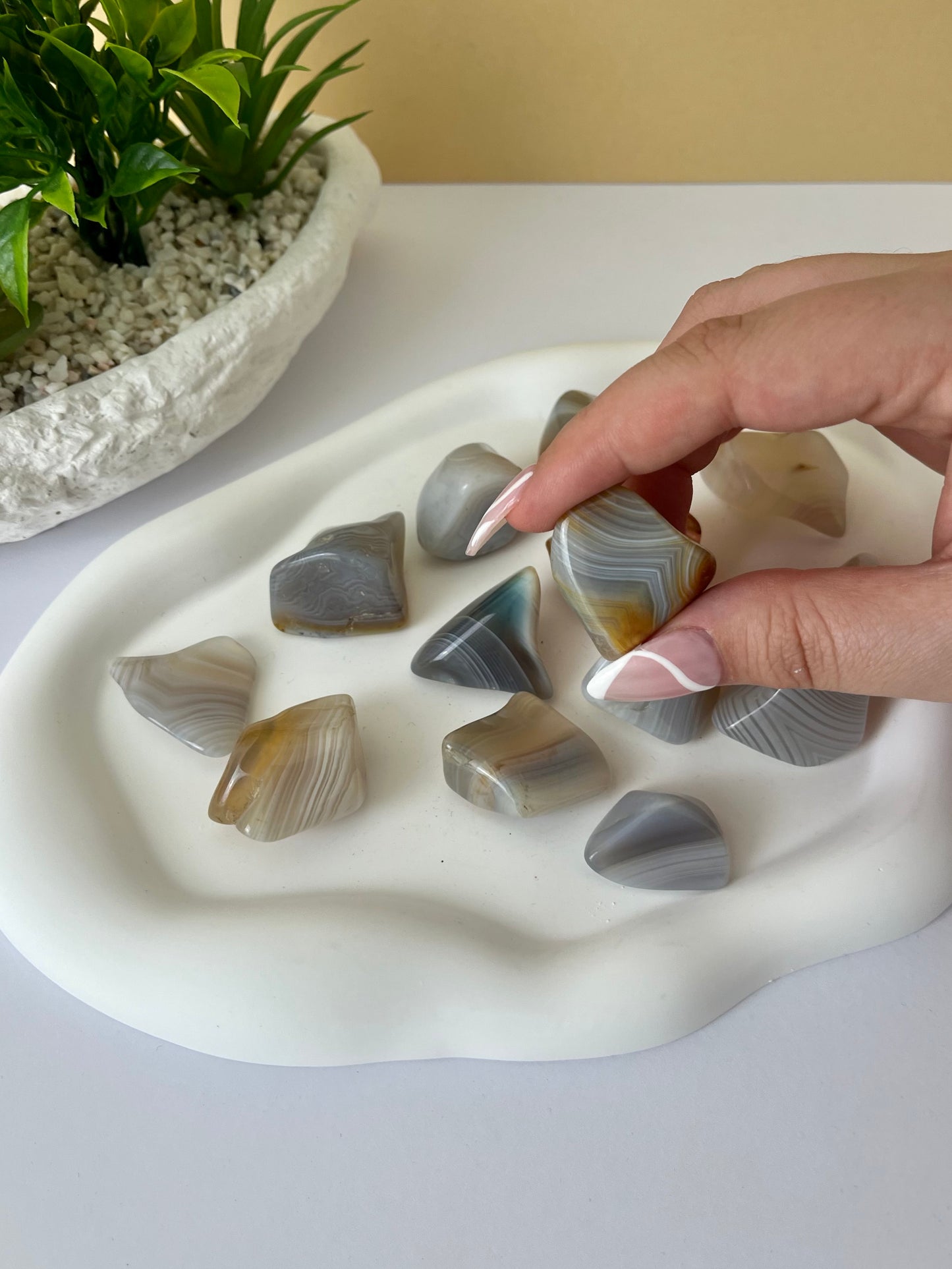 Banded Agate Tumble