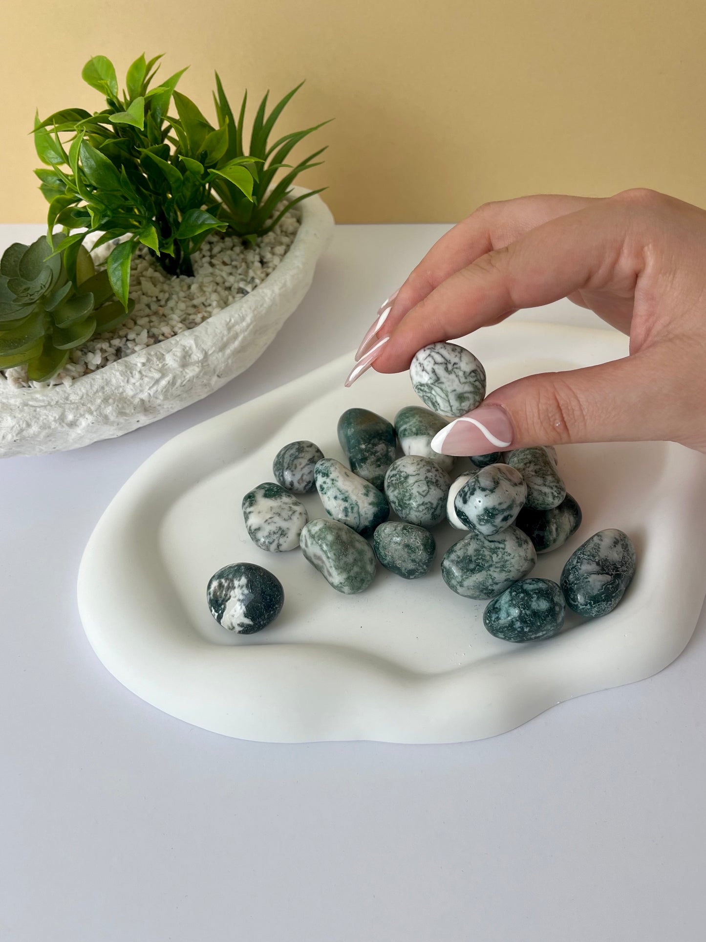 Tree Agate Tumble