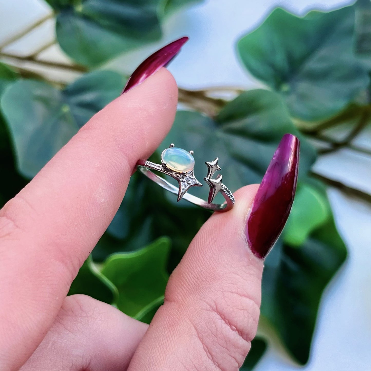 Estella Ring- Opal Adjustable Ring