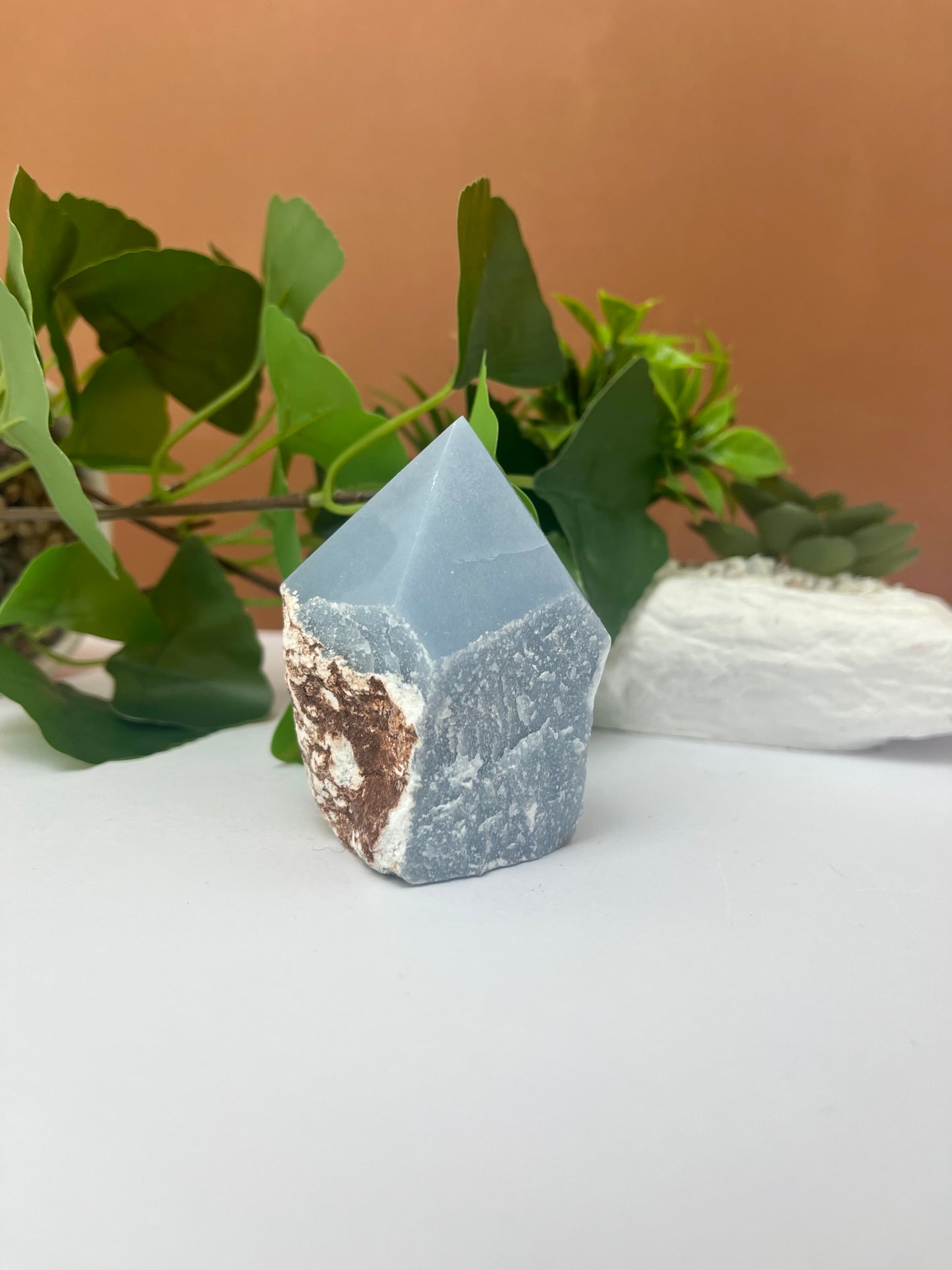 Angelite Top Polished Point