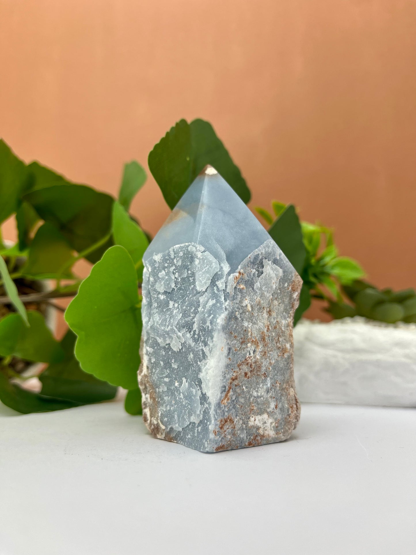 Angelite Top Polished Point