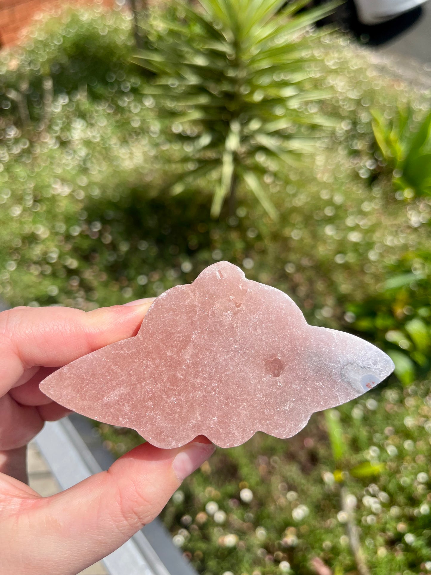 Pink Amethyst Spaceship