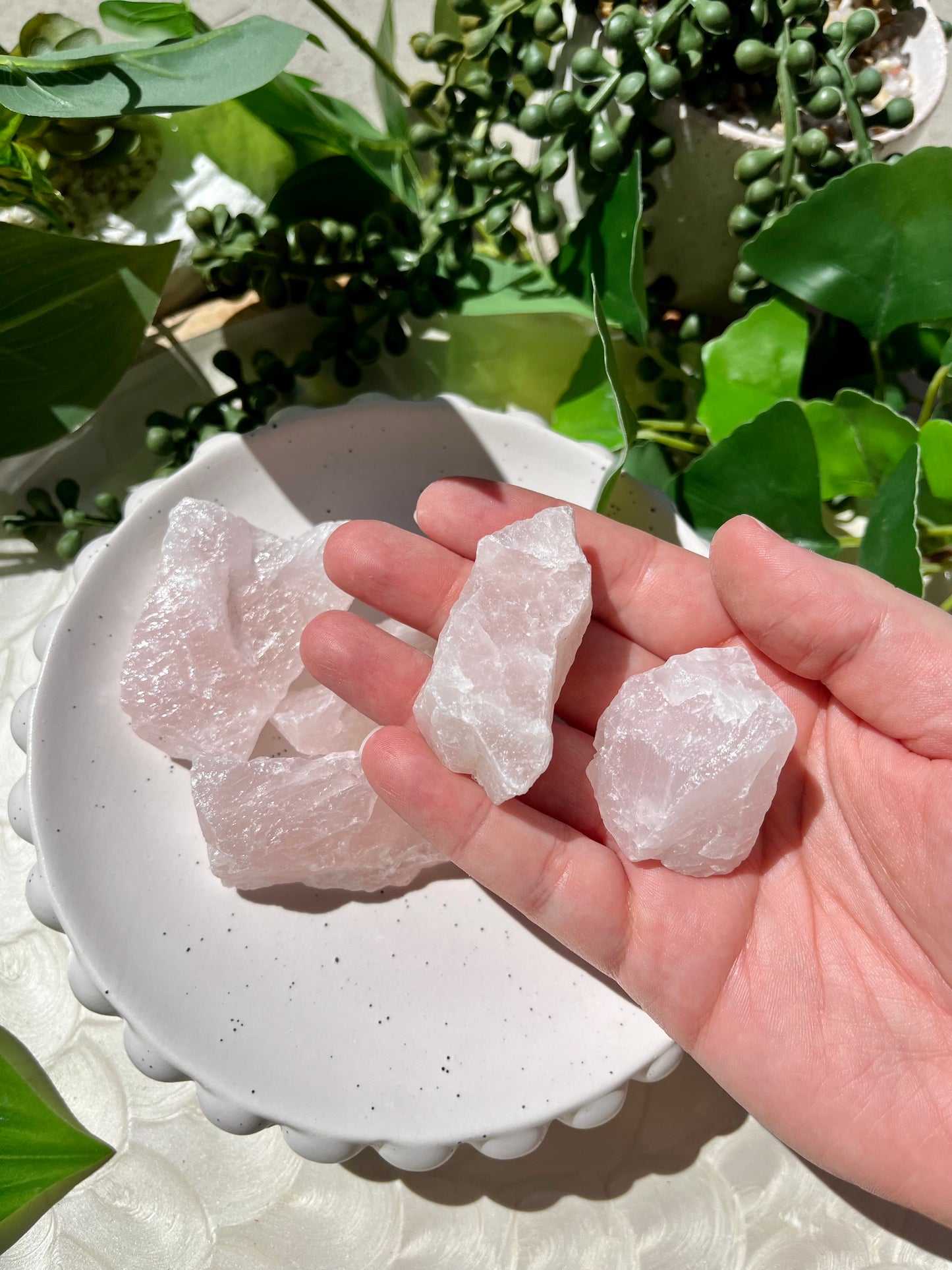 Small Rose Quartz Rough